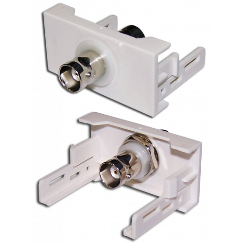 Вставка Mosaic 22.5x45 с BNC-адаптером BC-009, белая